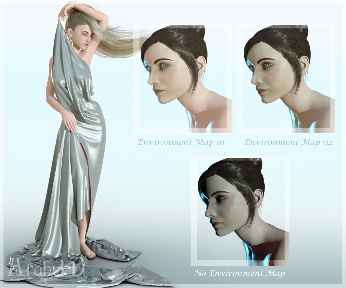 Arah3D Simply Serene Lights for DS Iray by N/A