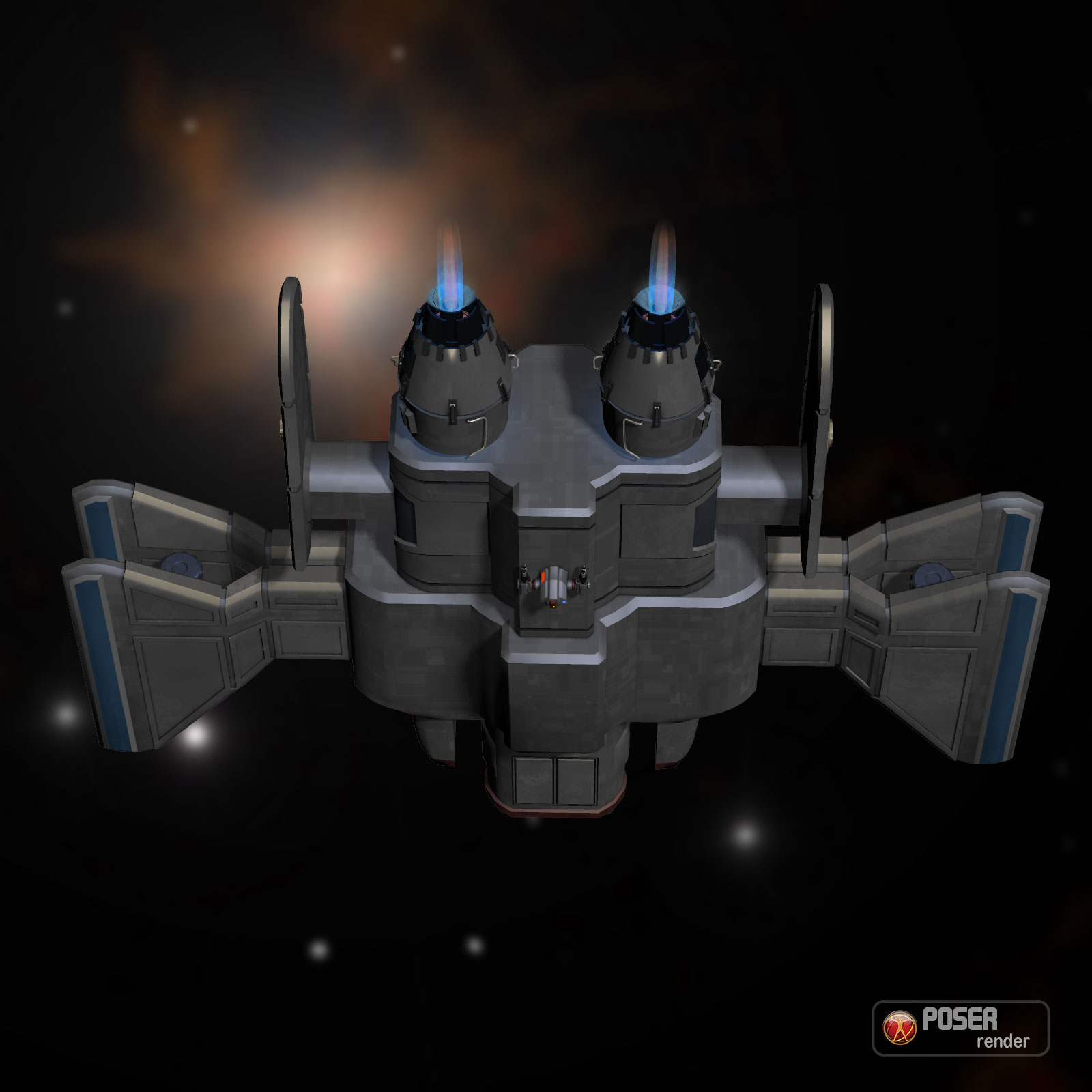 Sci-Fi Craft Hadenman Striker by N/A