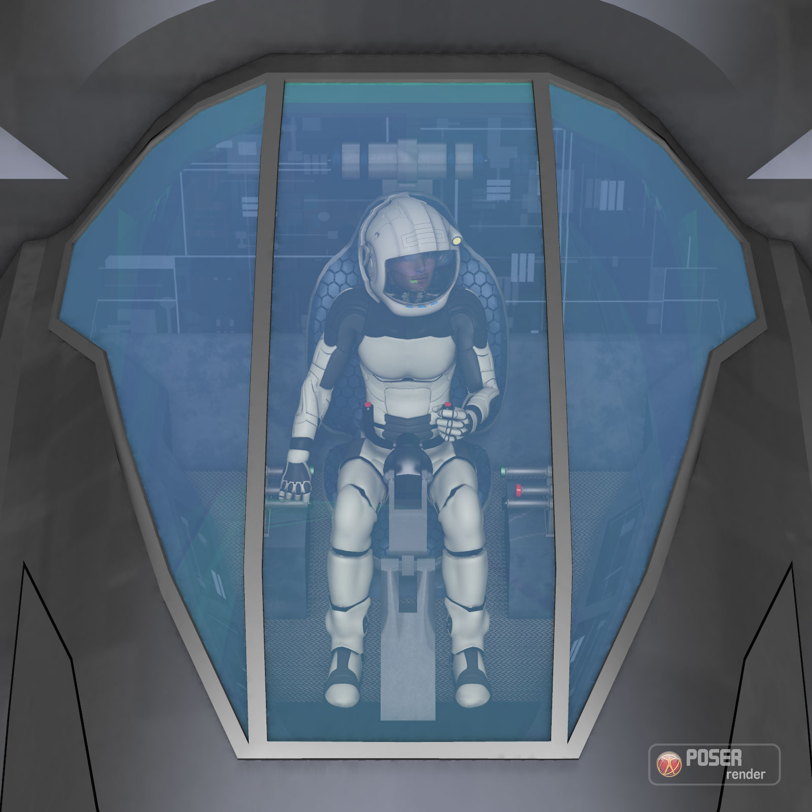 Sci-Fi Craft Hadenman Striker by N/A