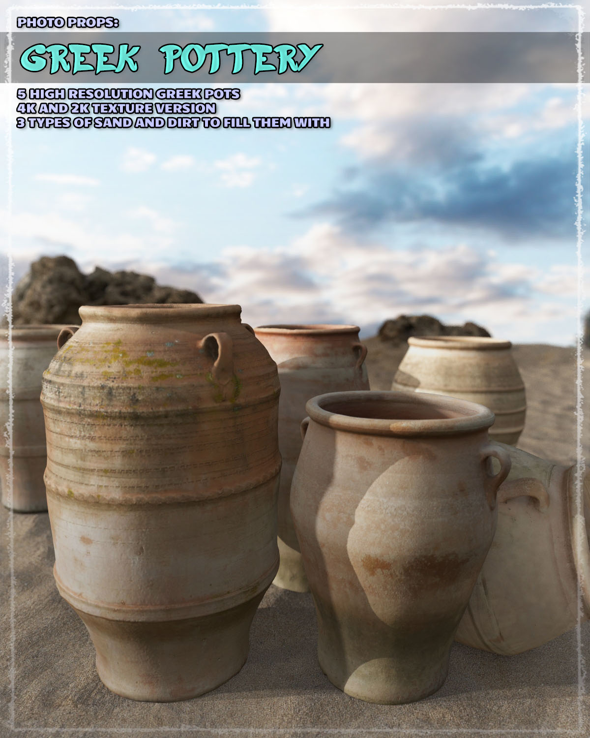 Photo Props: Greek Pottery by N/A