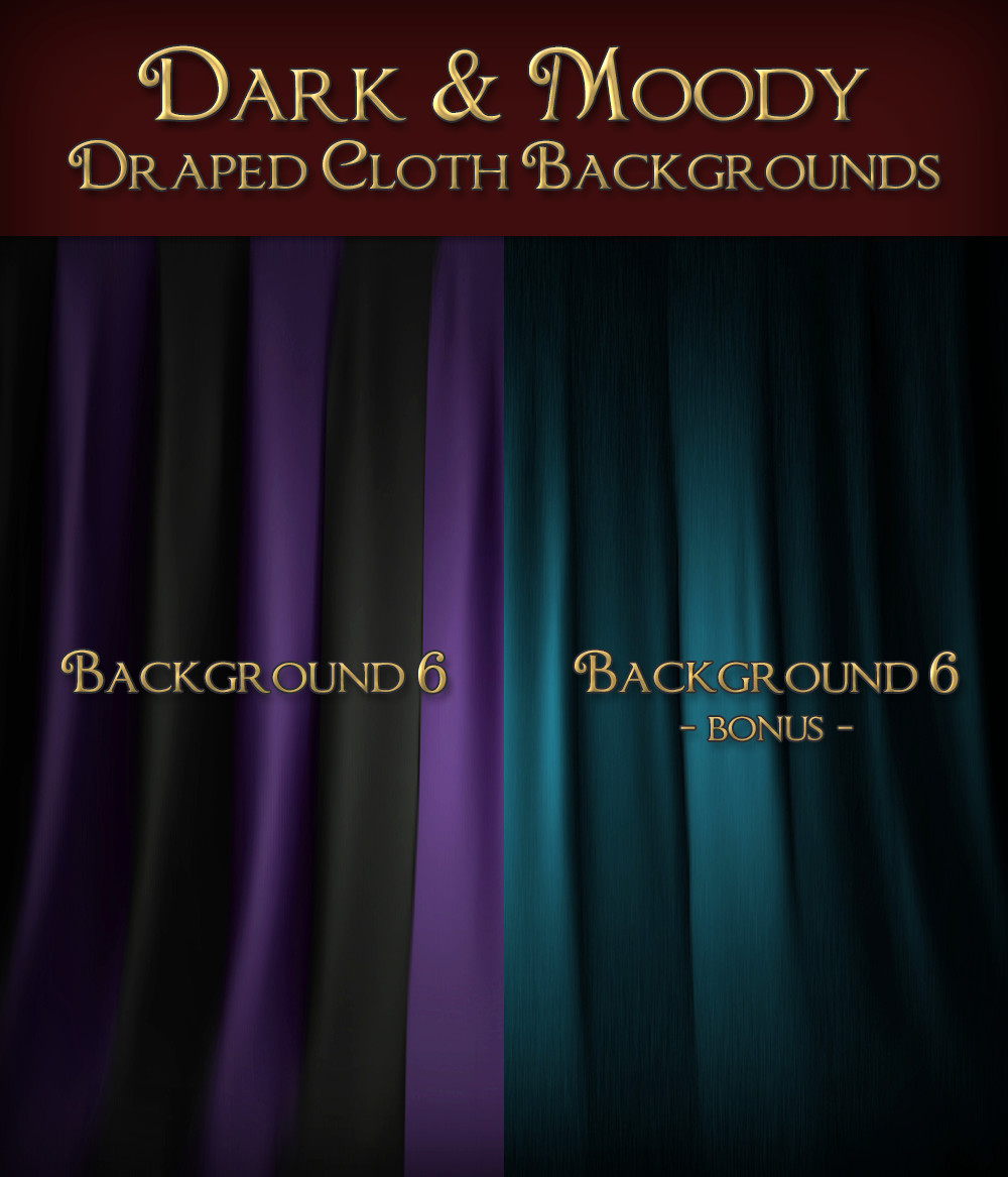 Dark and Moody Cloth Backgrounds by N/A