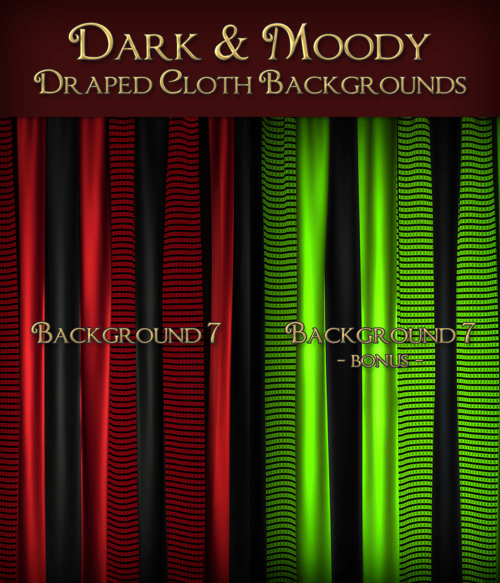 Dark and Moody Cloth Backgrounds by N/A