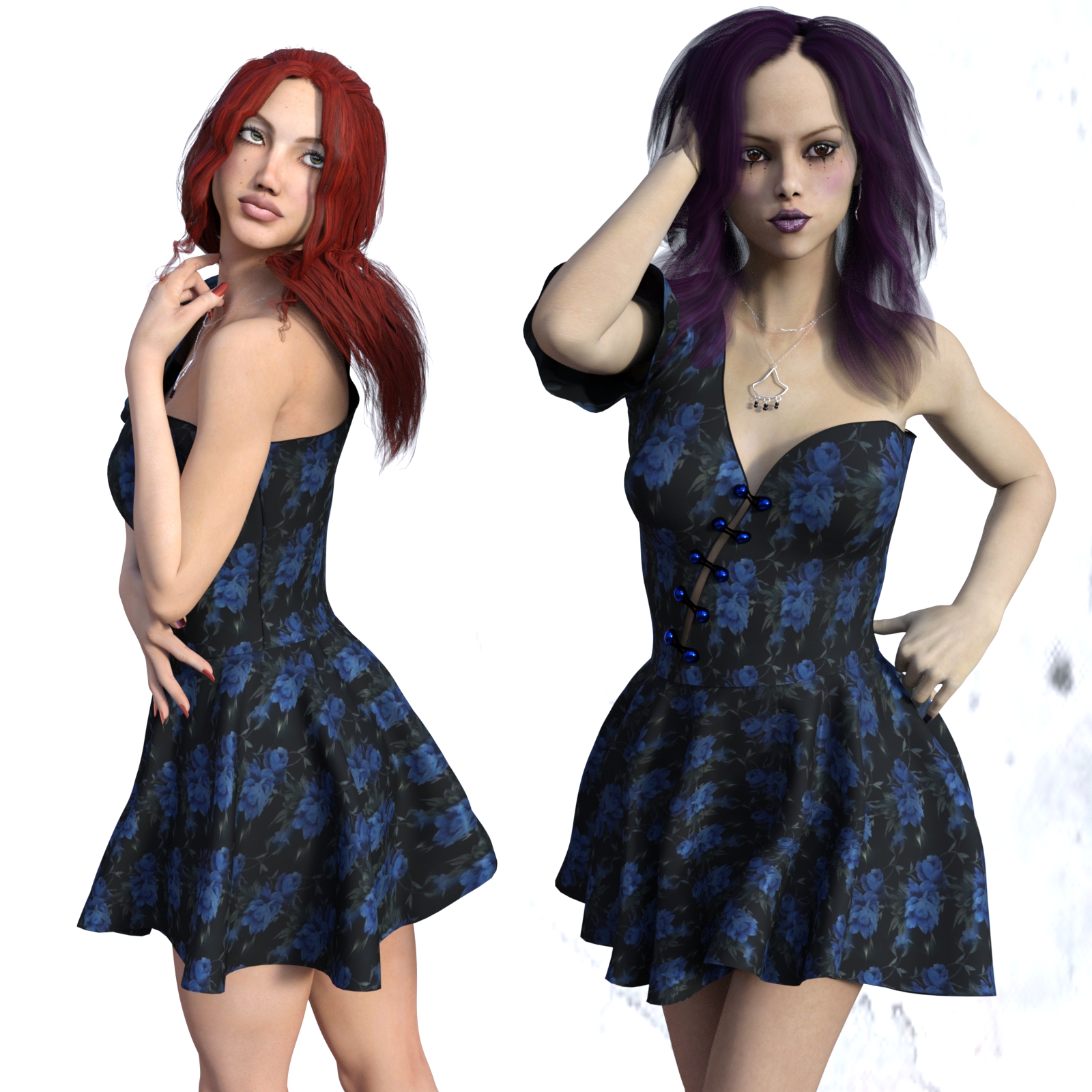 Britney Dress for G3F by N/A