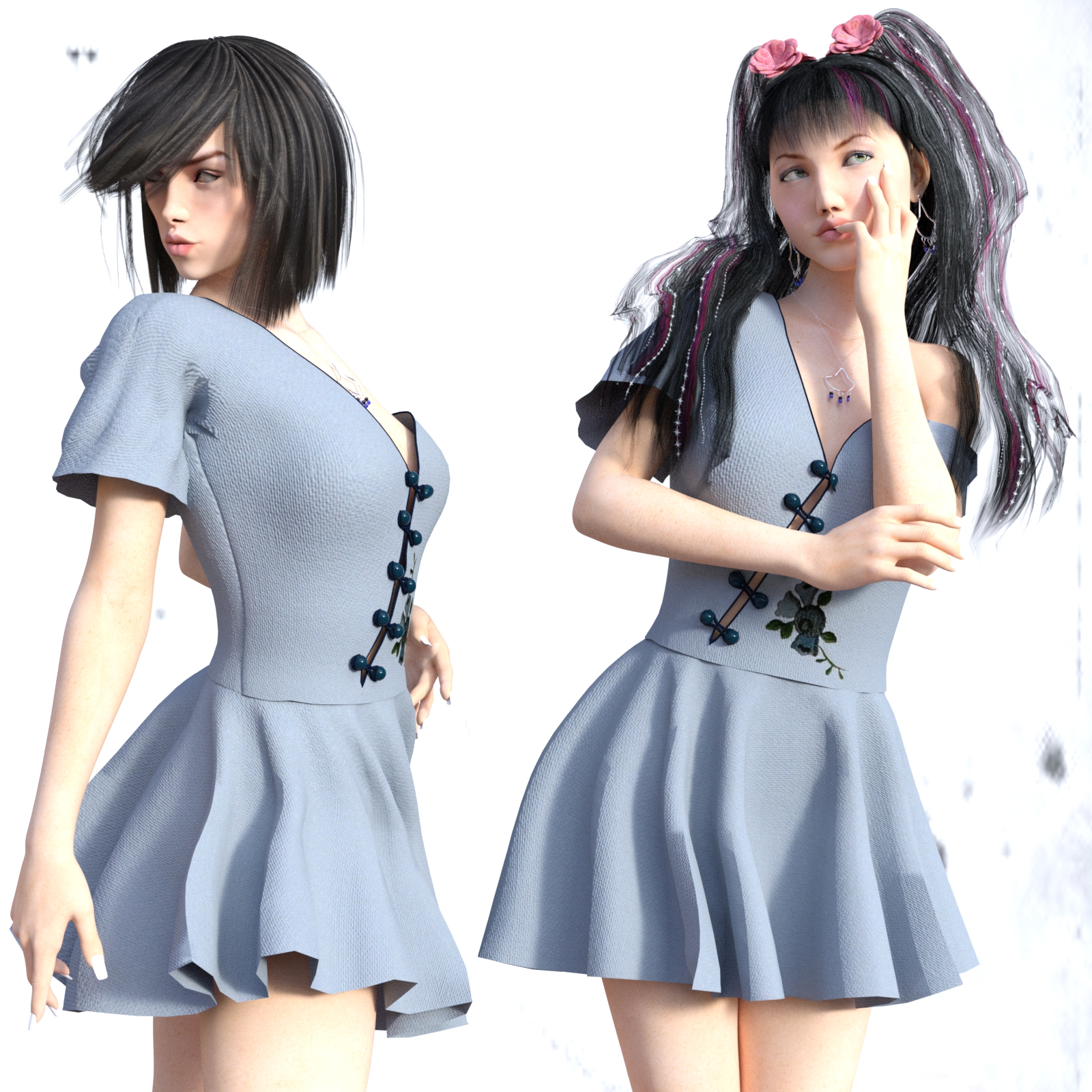Britney Dress for G3F by N/A