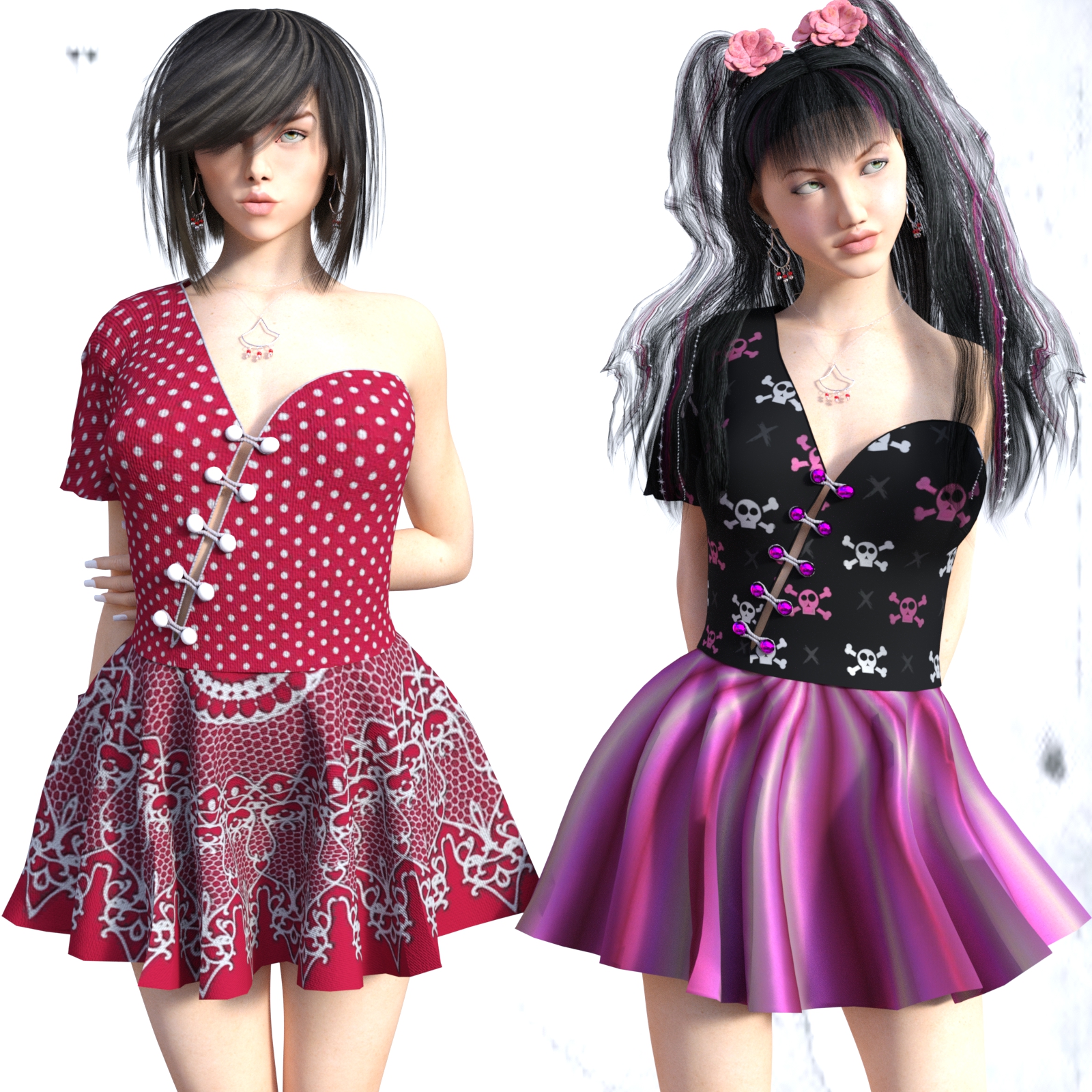 Britney Dress for G3F by N/A