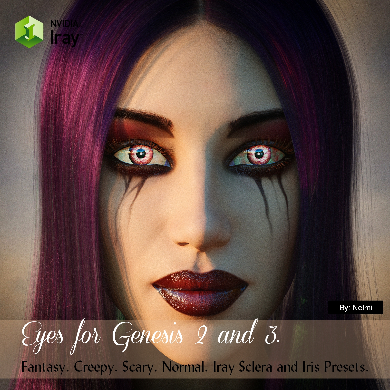 Genesis 2 and 3 Eyes - Iris and Sclera by N/A