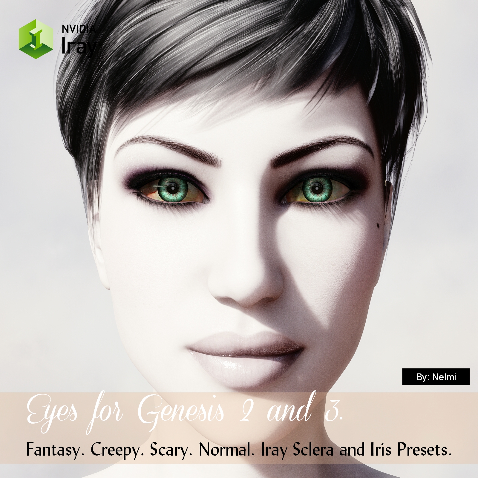 Genesis 2 and 3 Eyes - Iris and Sclera by N/A