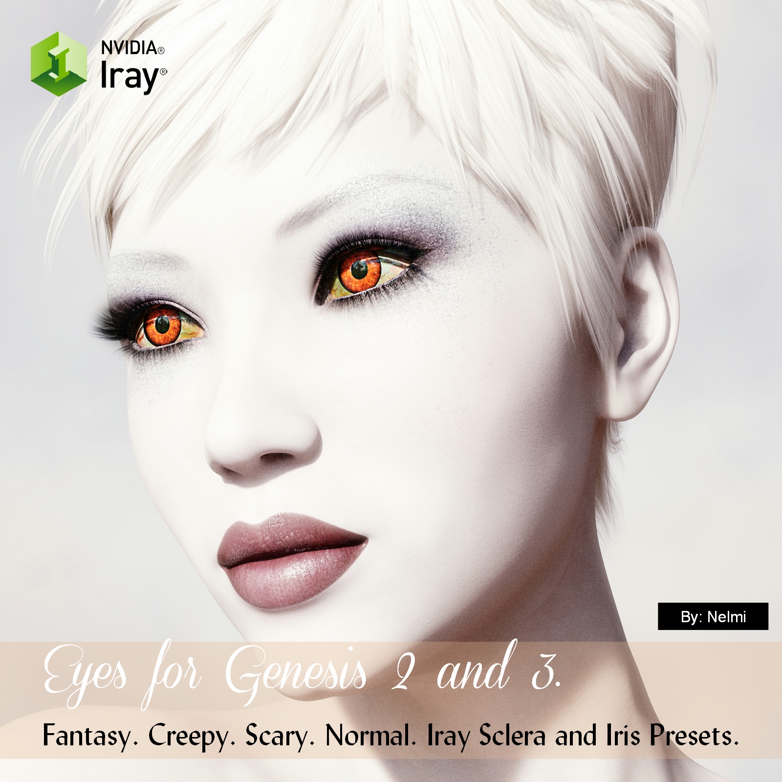 Genesis 2 and 3 Eyes - Iris and Sclera by N/A