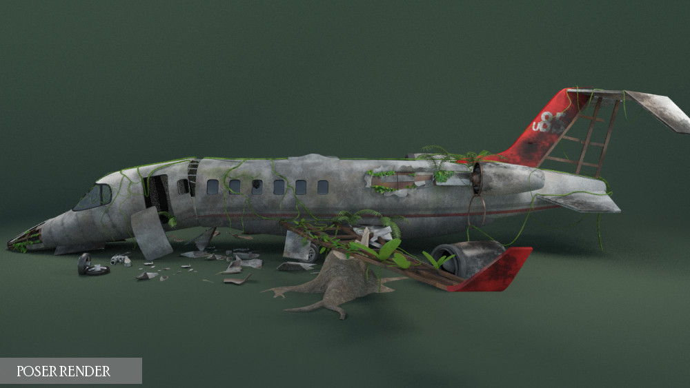 Plane Wreck by N/A