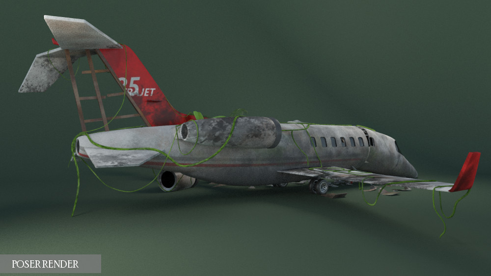 Plane Wreck by N/A