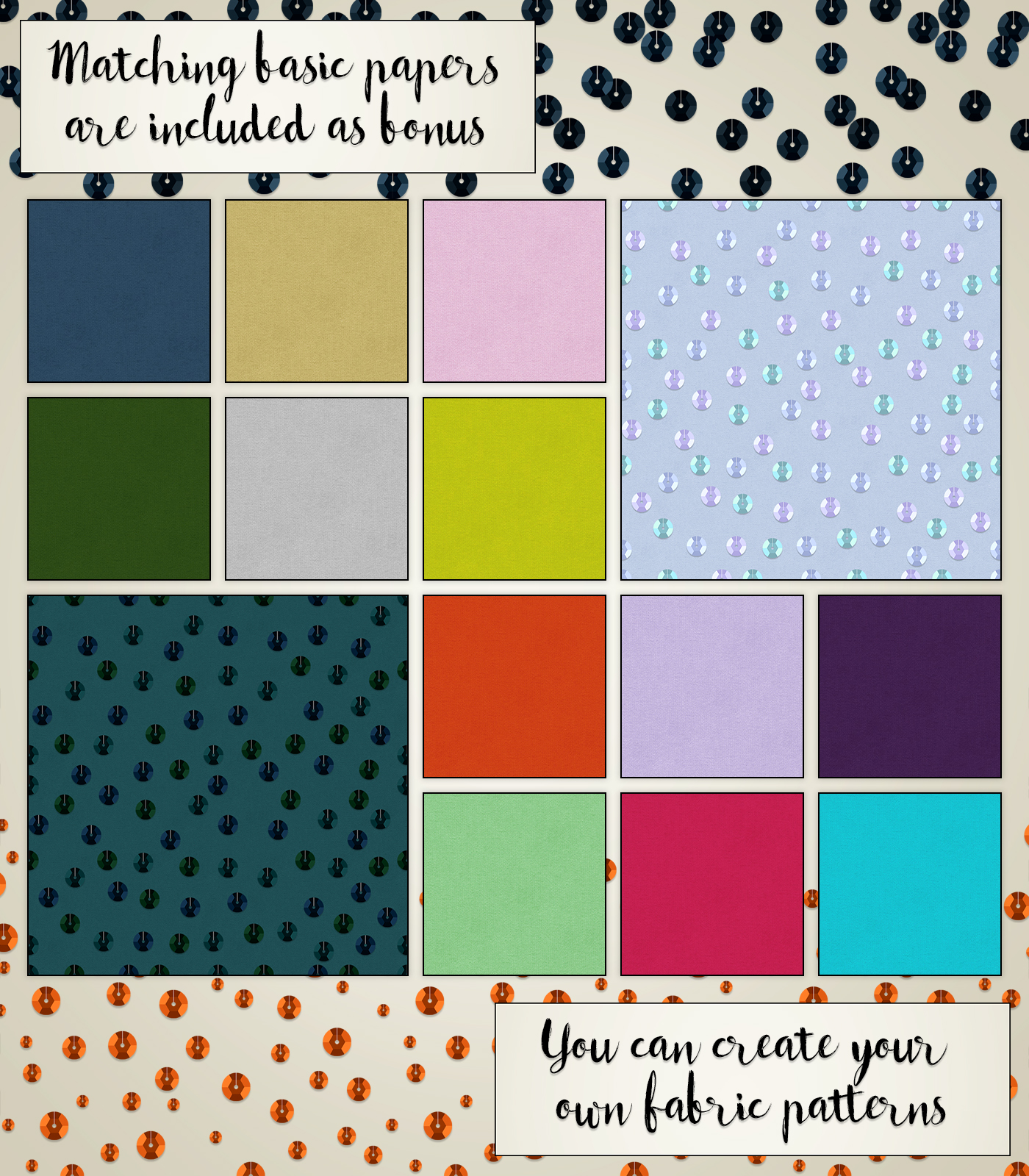 Sequin Overlays by N/A
