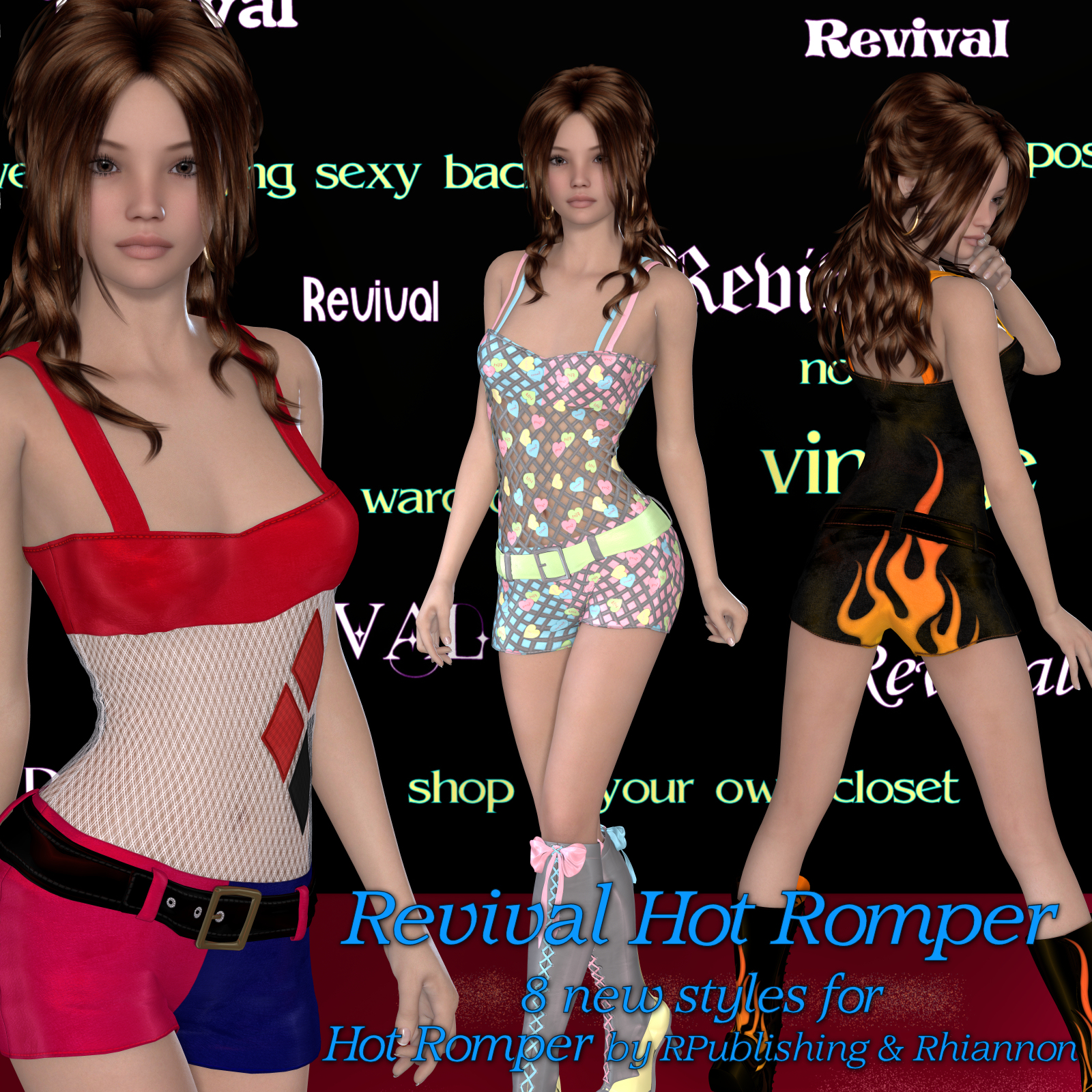 Revival for Hot Romper by N/A