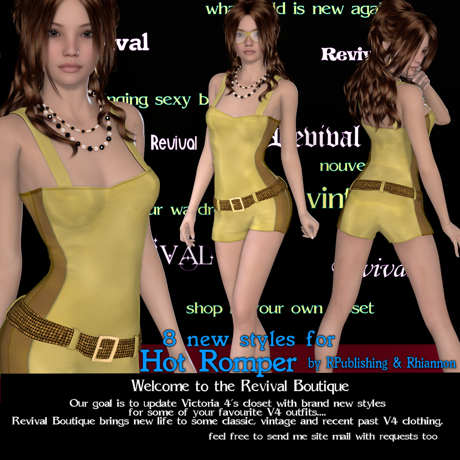 Revival for Hot Romper by N/A