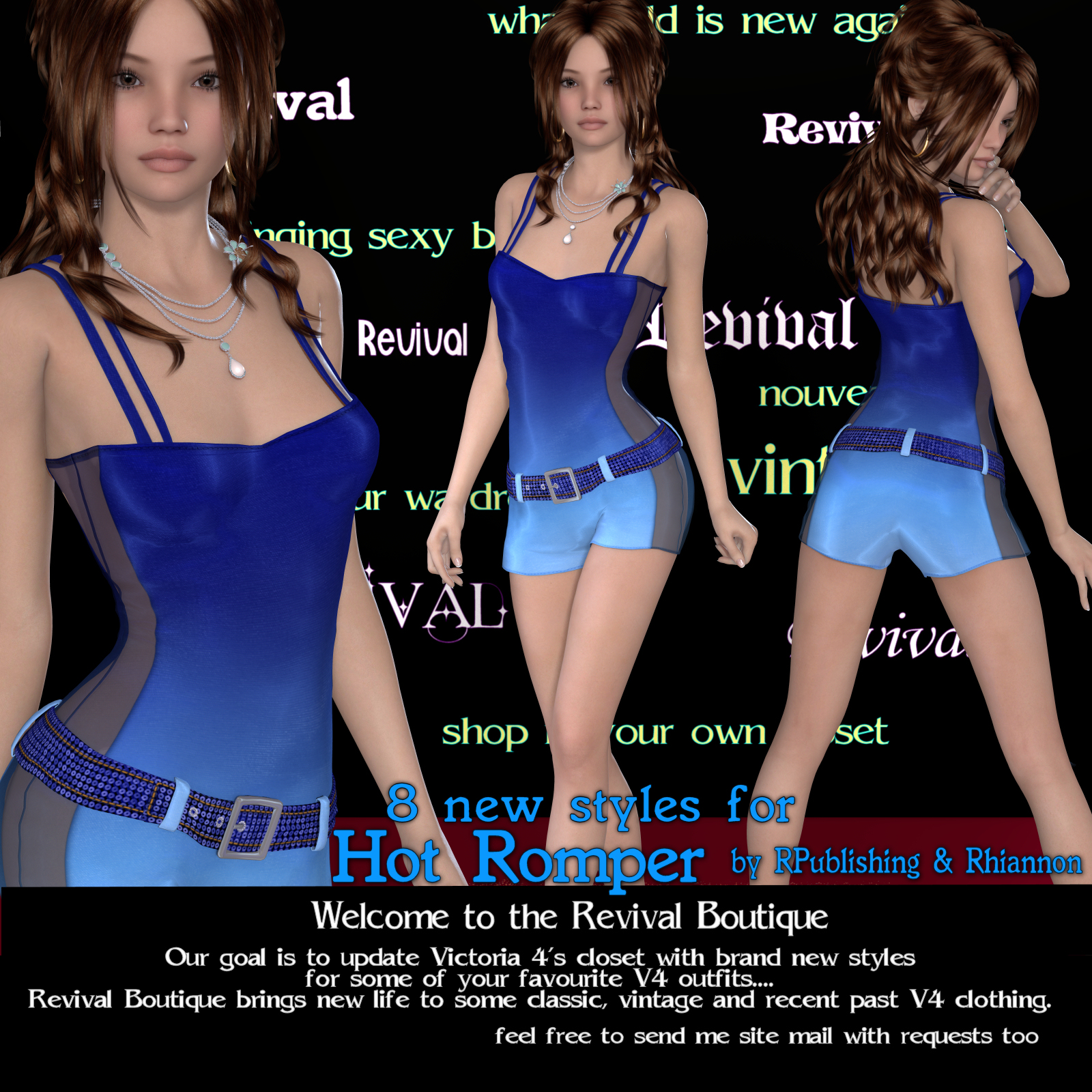 Revival for Hot Romper by N/A