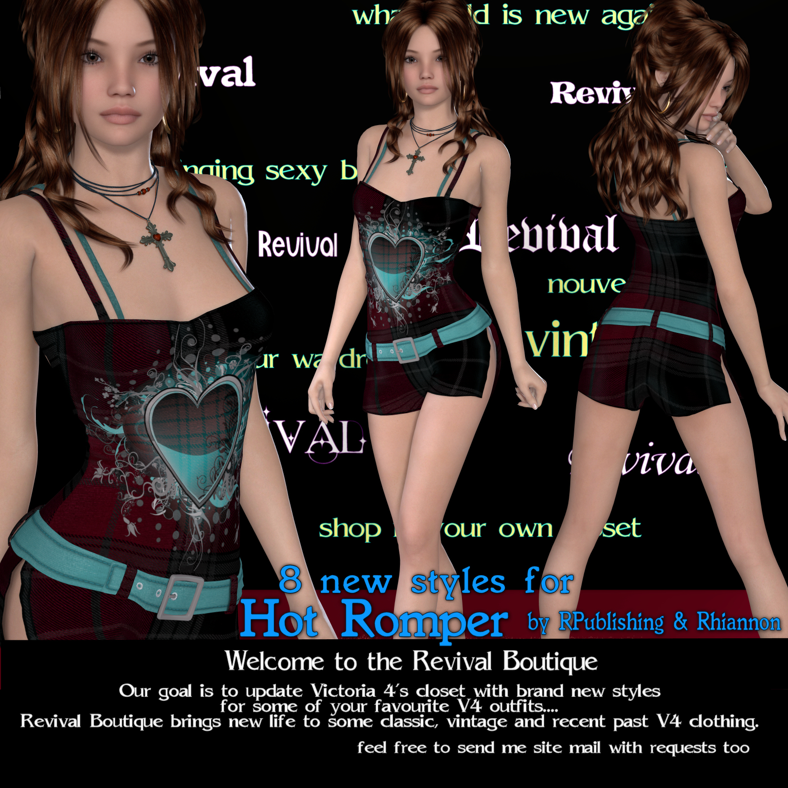 Revival for Hot Romper by N/A