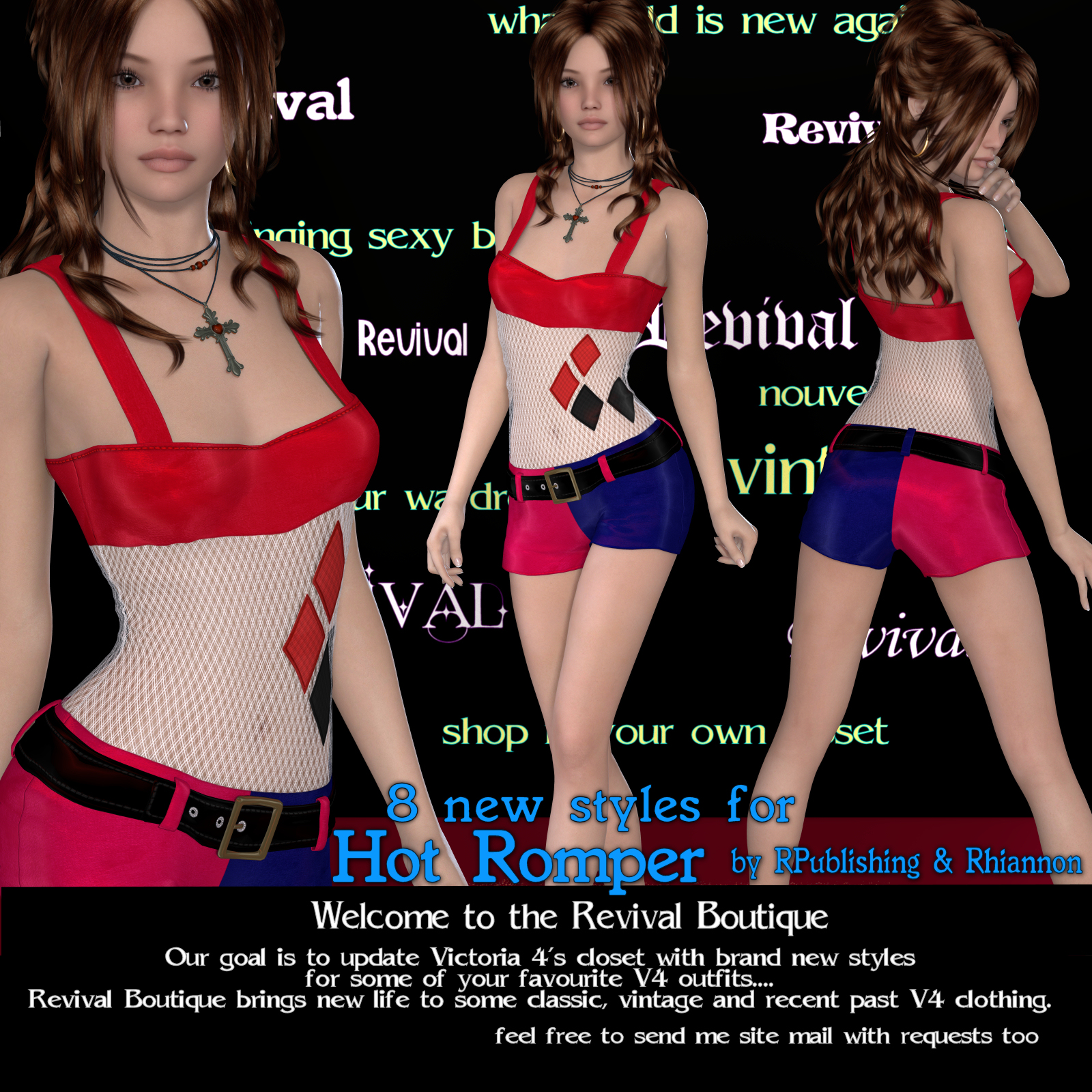 Revival for Hot Romper by N/A