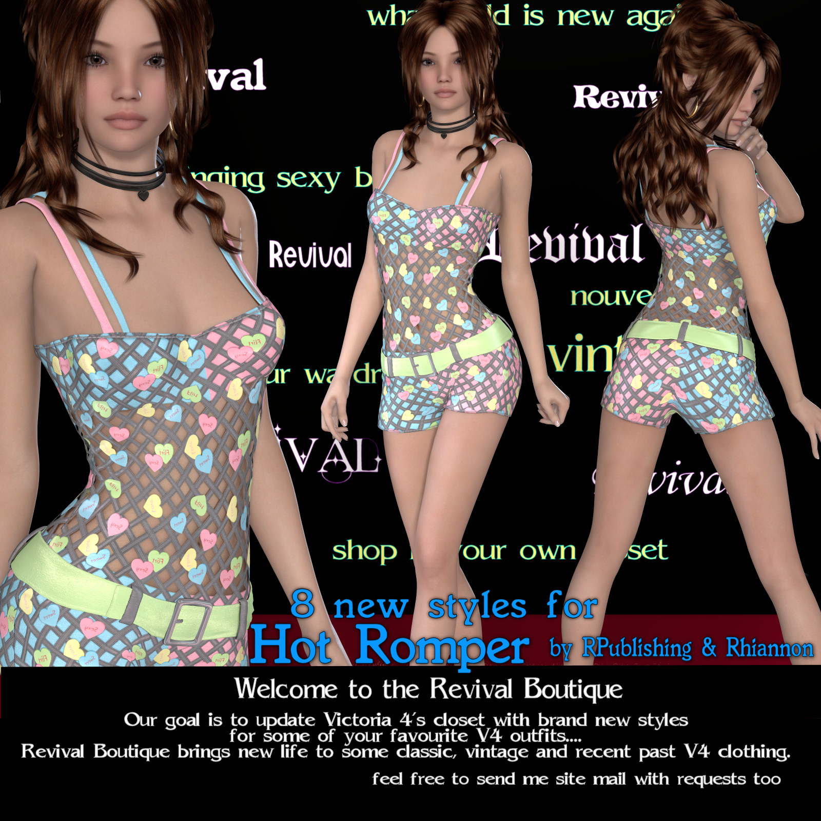Revival for Hot Romper by N/A