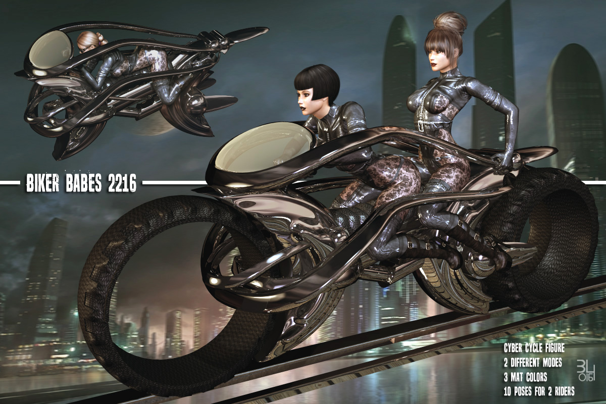 Biker Babes 2216 by N/A