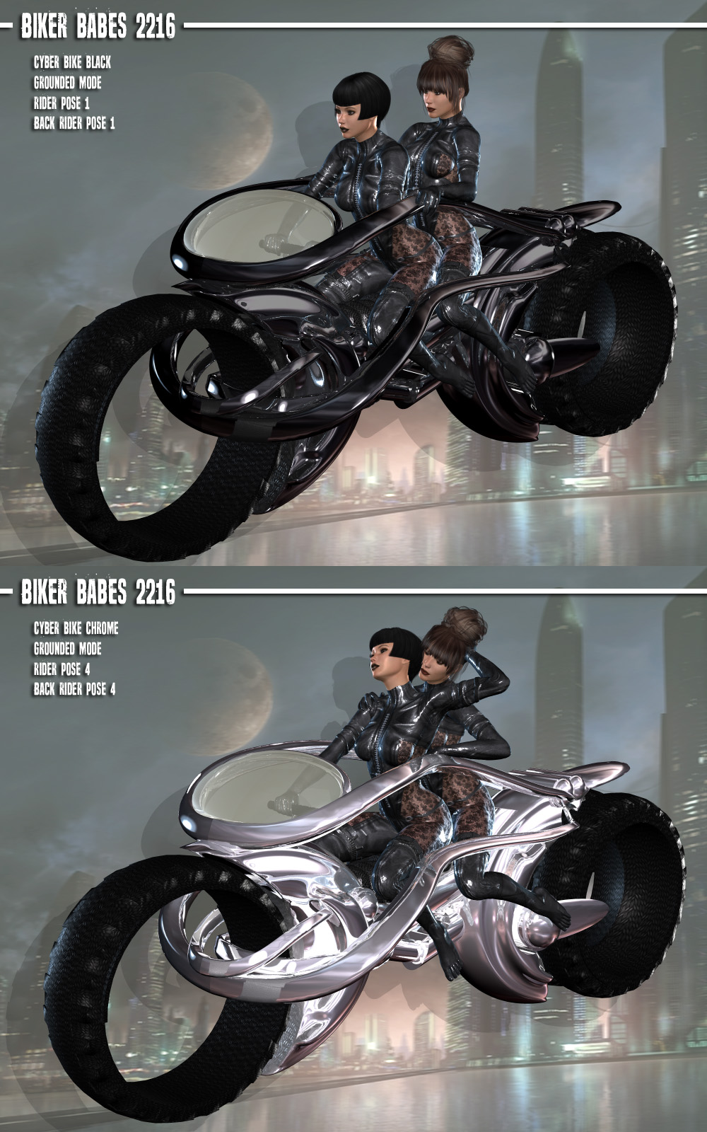 Biker Babes 2216 by N/A