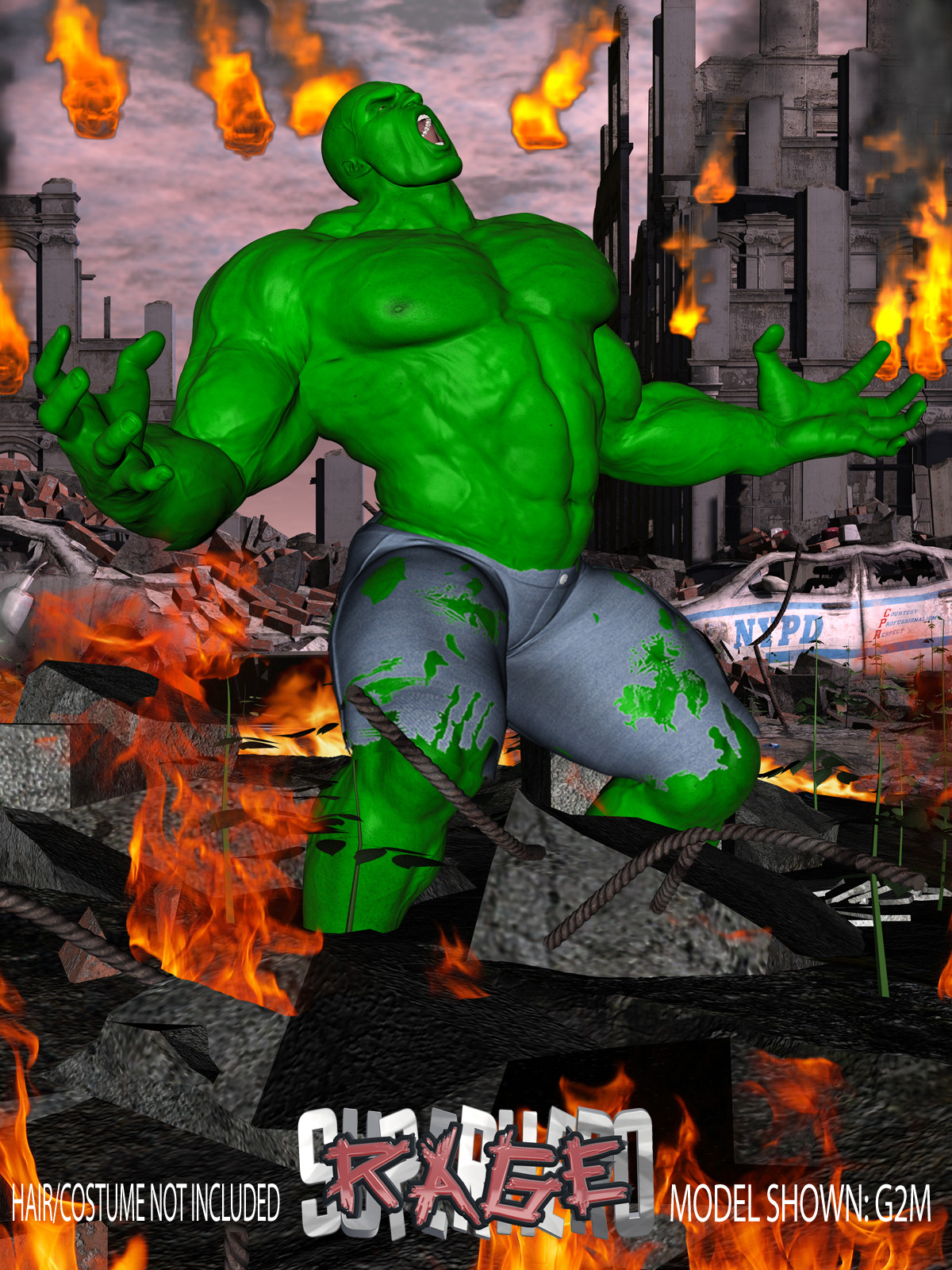 SuperHero Rage for G2M Volume 1 by N/A