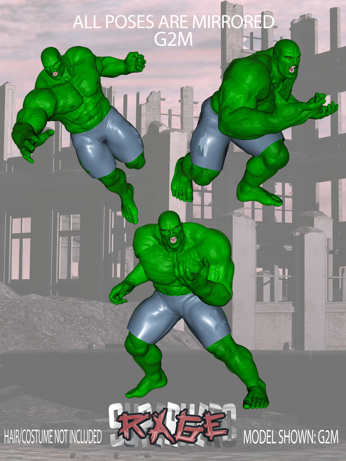 SuperHero Rage for G2M Volume 1 by N/A