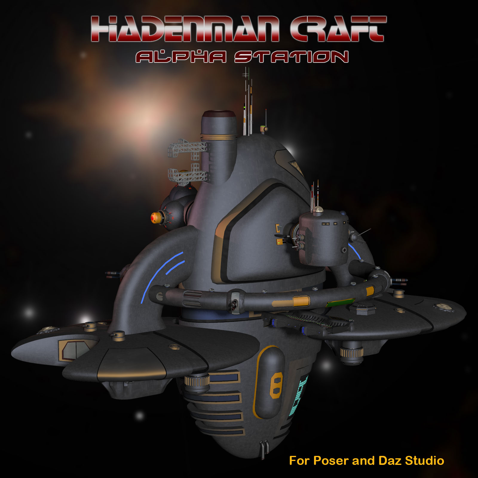 Sci-Fi Hadenman Alpha Station by N/A