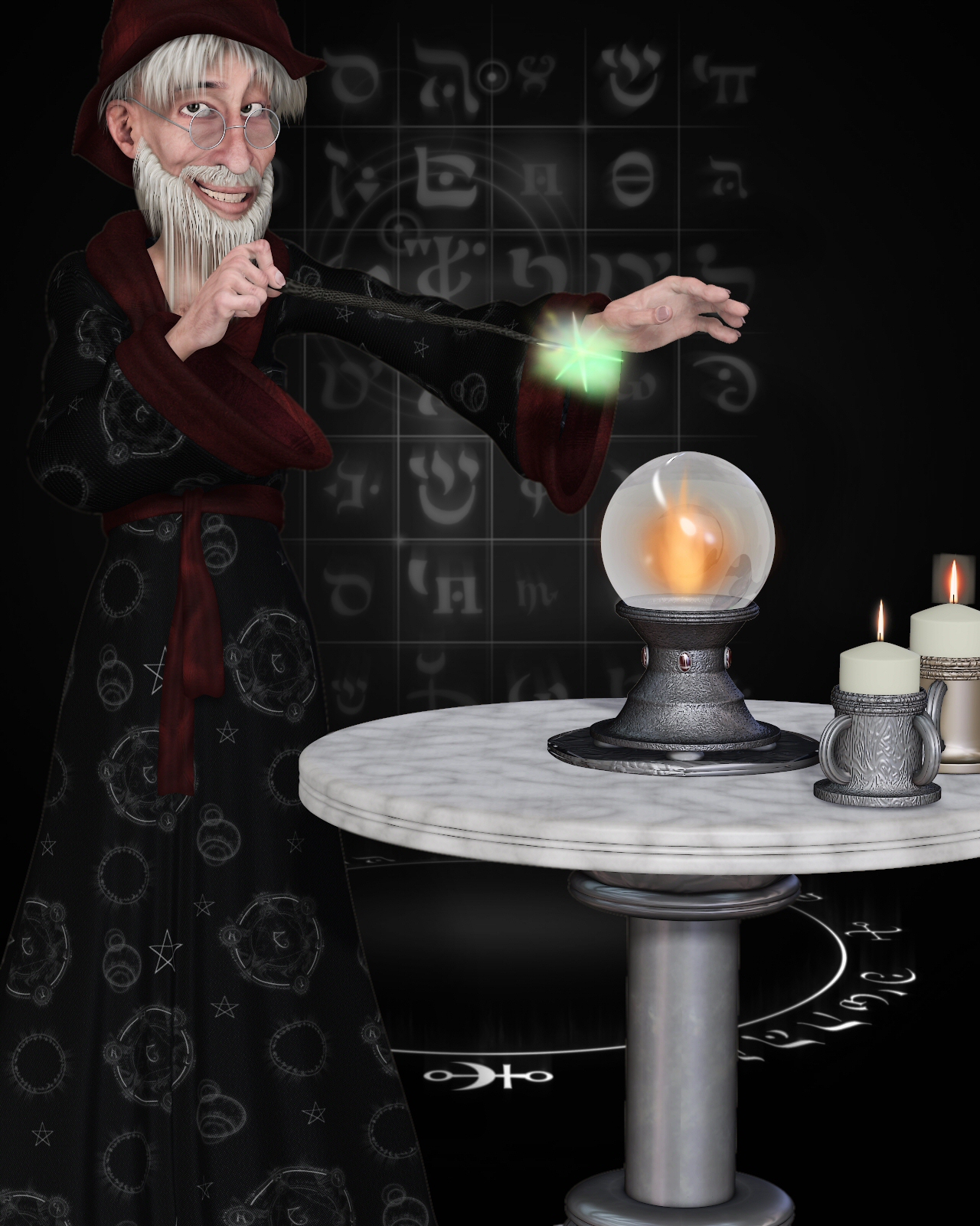 Dr Pitterbill Wizard by N/A