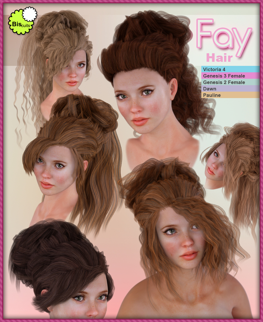 Biscuits Fay Hair by N/A