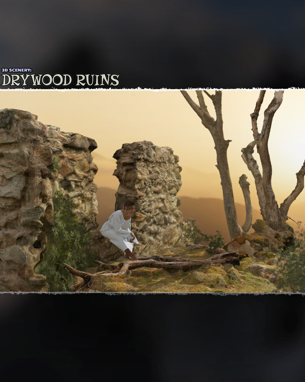 3D Scenery: Drywood Ruins by N/A