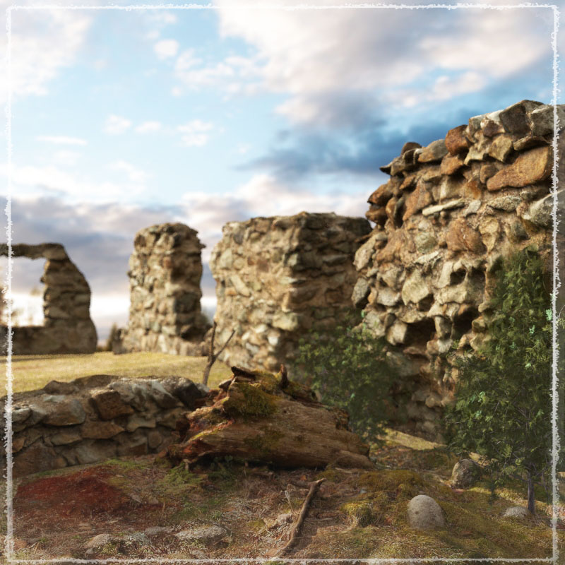 3D Scenery: Drywood Ruins by N/A