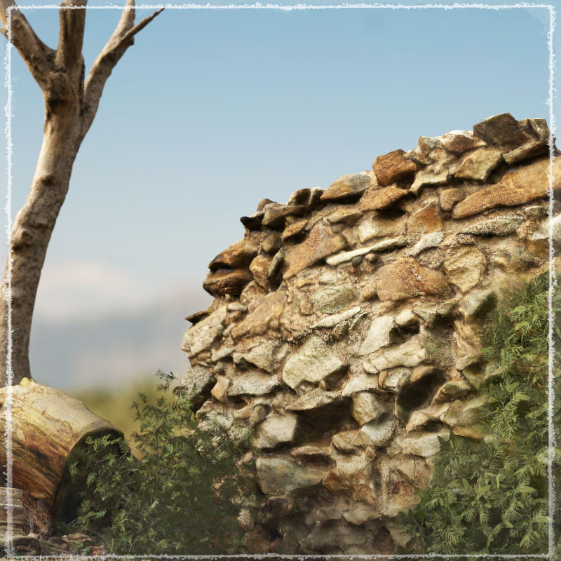 3D Scenery: Drywood Ruins by N/A