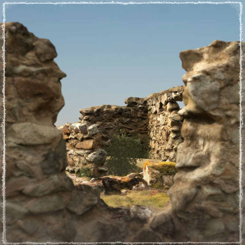3D Scenery: Drywood Ruins by N/A
