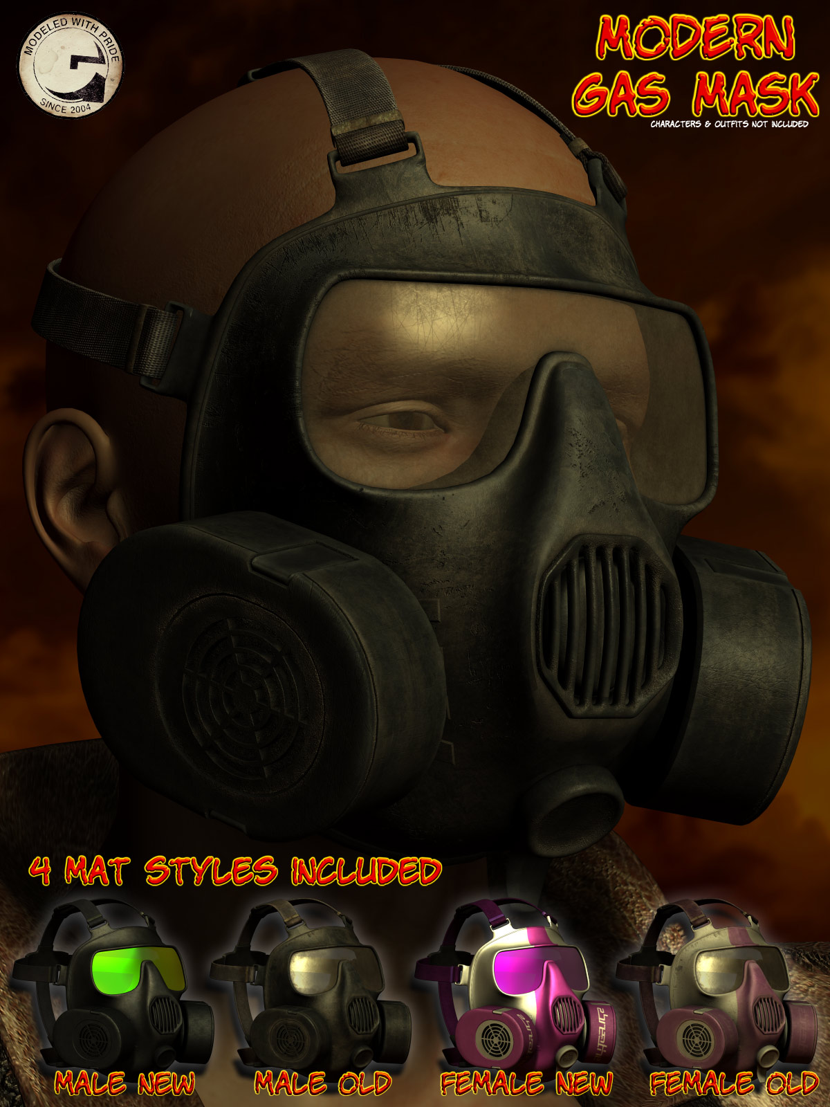 Modern Gas Mask by N/A