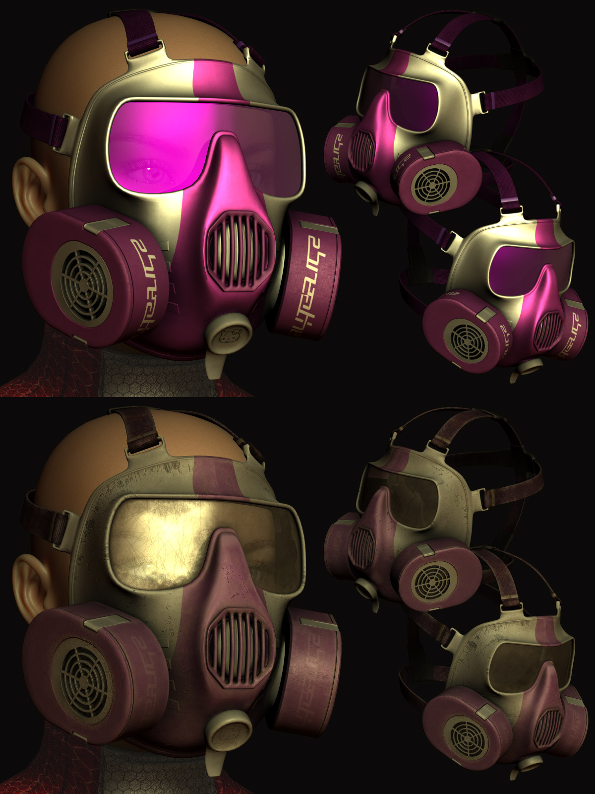 Modern Gas Mask by N/A