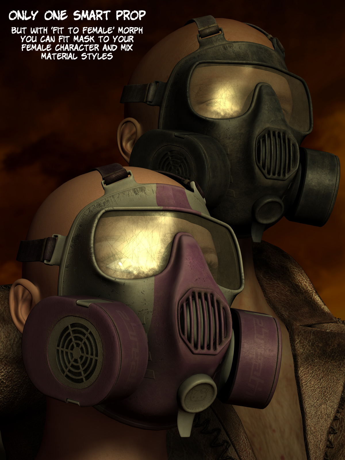 Modern Gas Mask by N/A