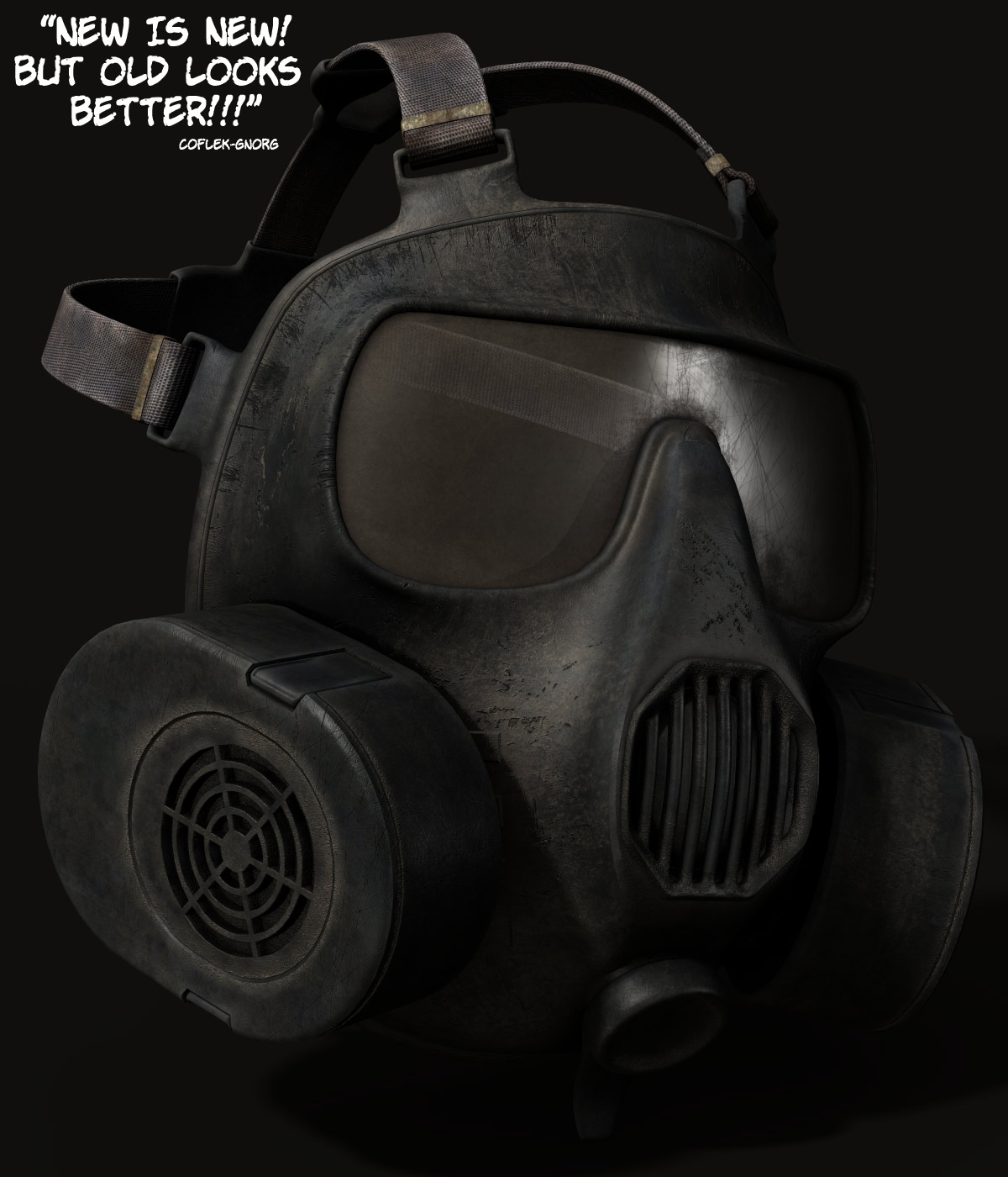 Modern Gas Mask by N/A