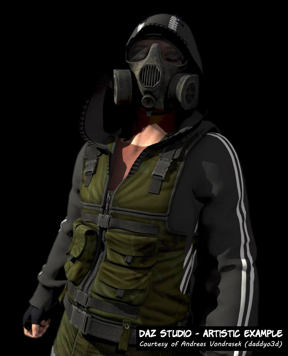 Modern Gas Mask by N/A