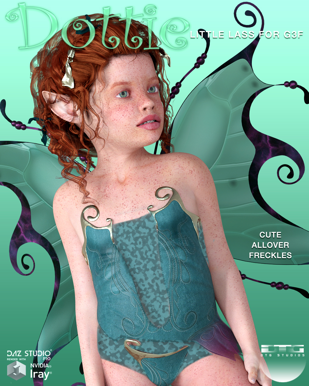 DTG Studios' Dottie for G3F by N/A