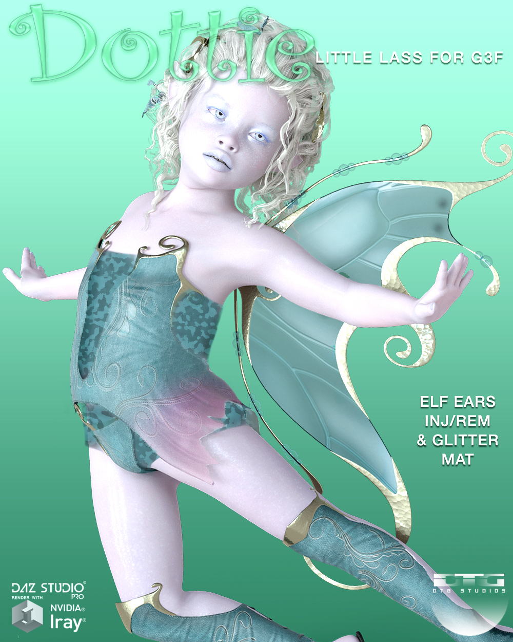 DTG Studios' Dottie for G3F by N/A