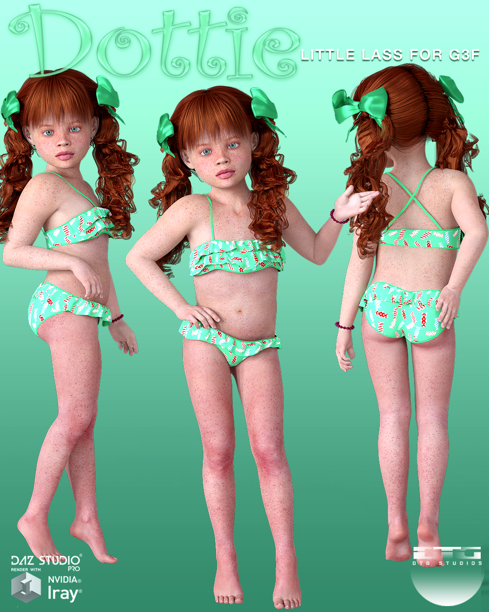 DTG Studios' Dottie for G3F by N/A