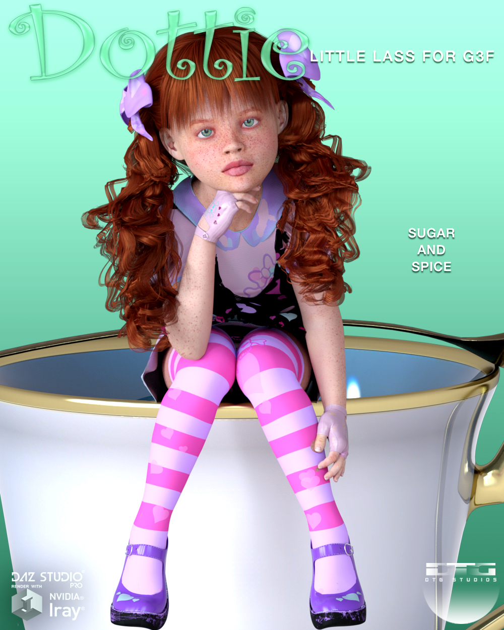 DTG Studios' Dottie for G3F by N/A