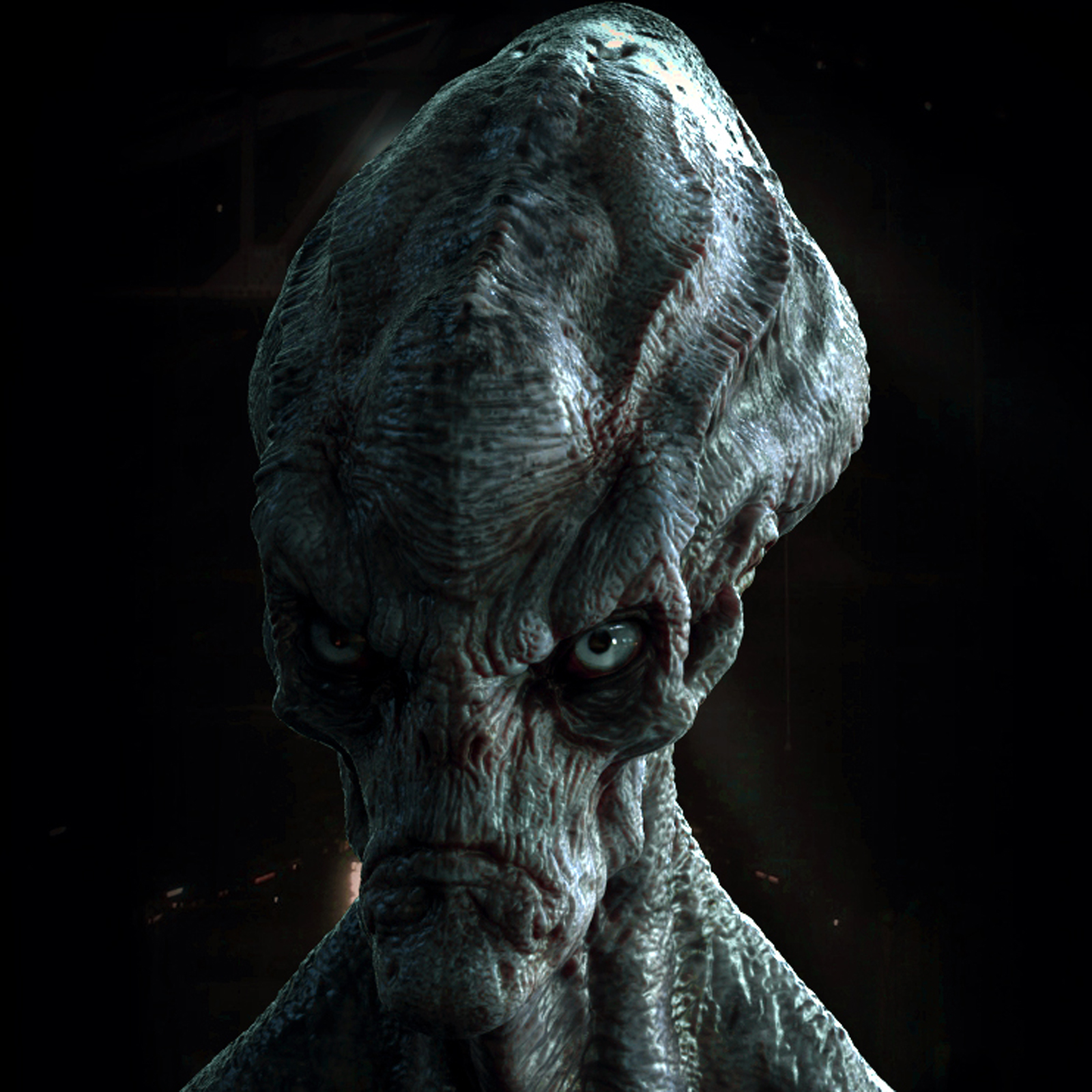 Concepting an alien in Zbrush by N/A