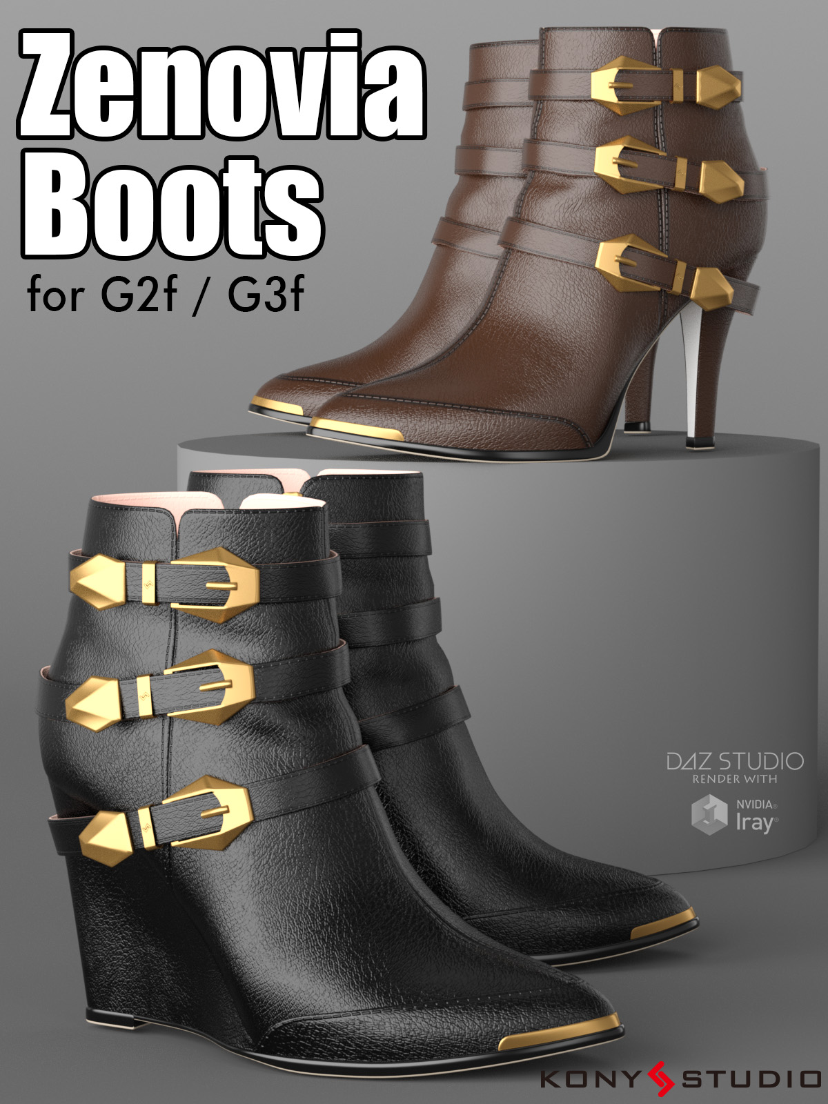 Zenovia Boots for G2f/G3f by N/A