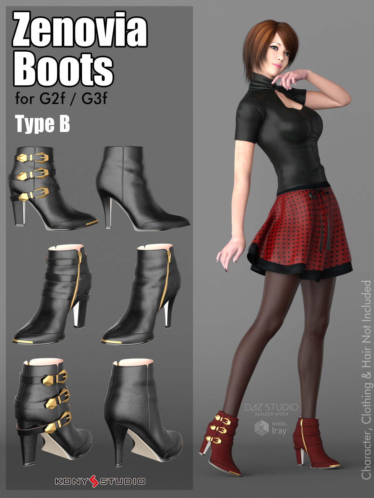 Zenovia Boots for G2f/G3f by N/A