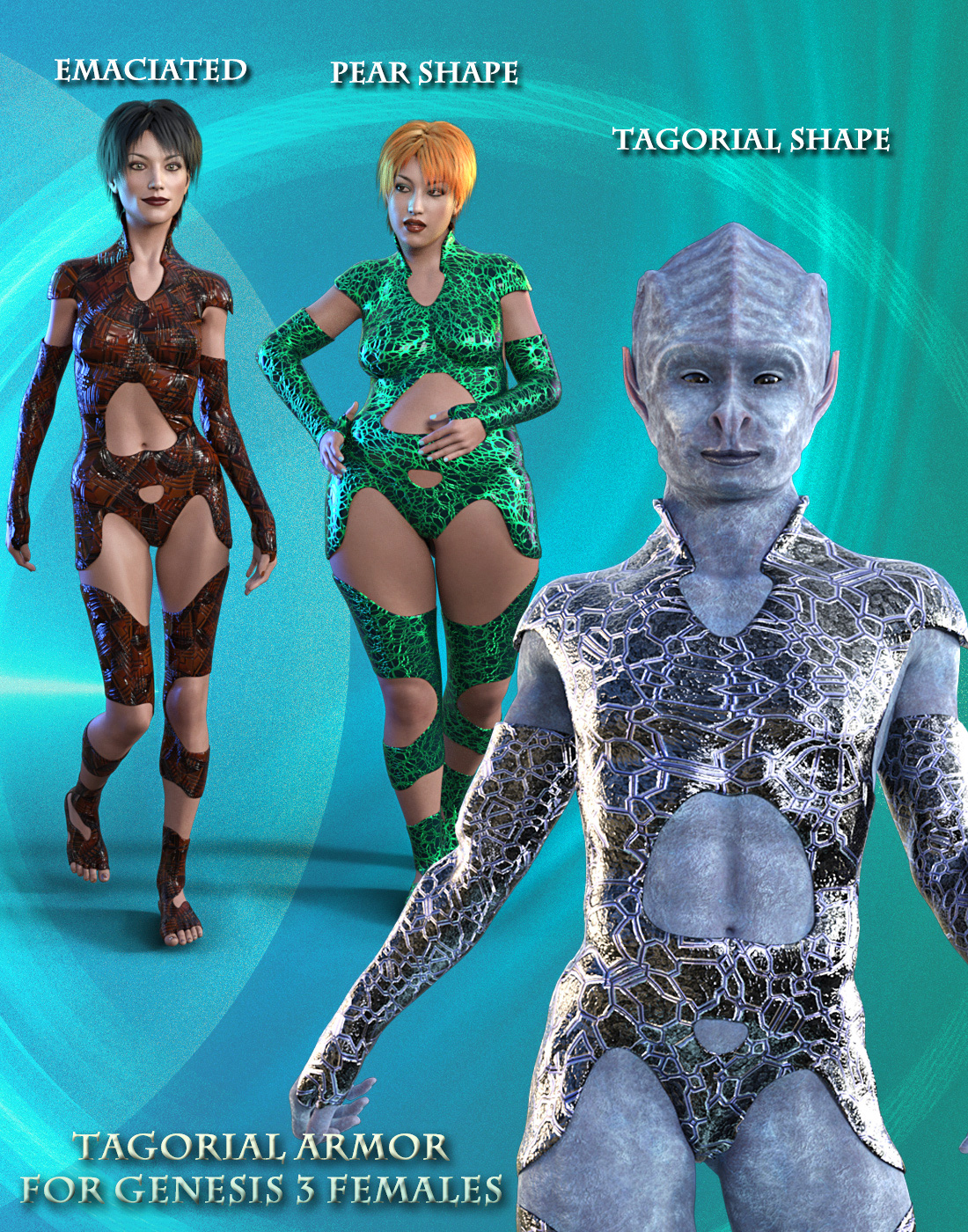 Tagorial ARMOR for Genesis 3 Female(s) by N/A