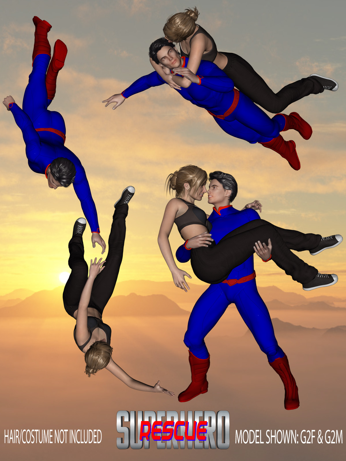 SuperHero Rescue for G2F & G2M Volume 1 by N/A