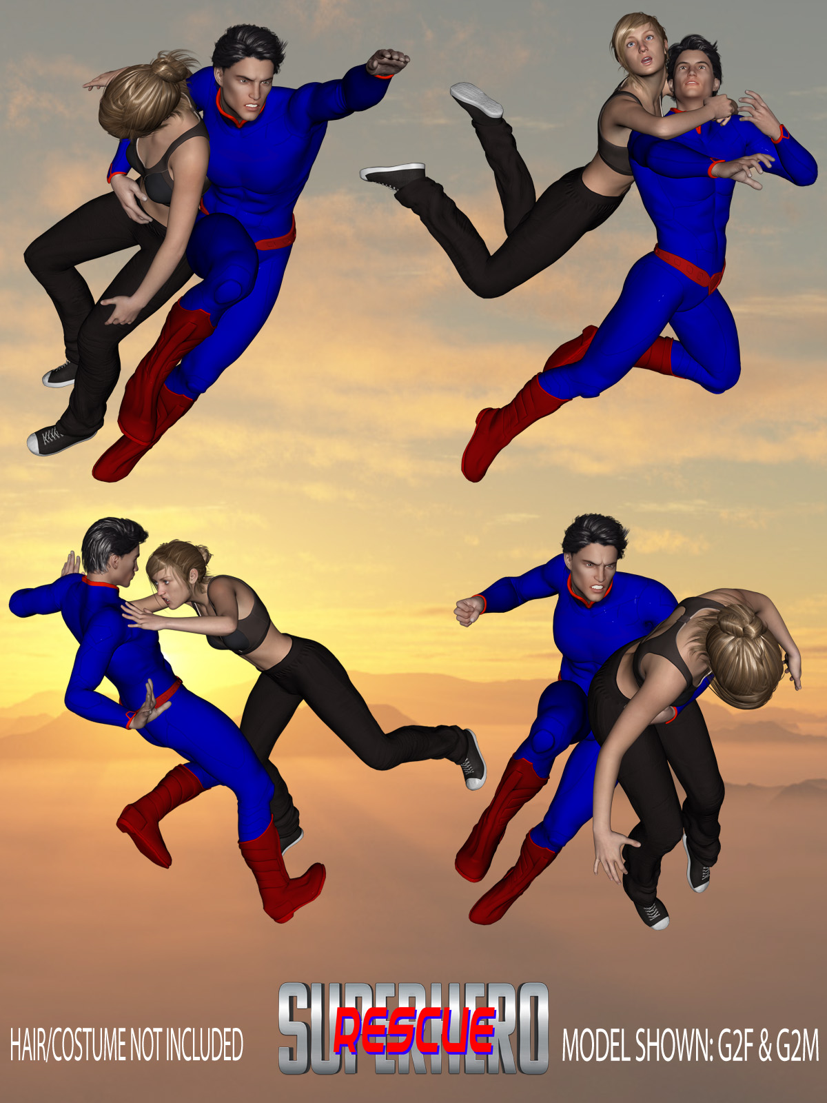 SuperHero Rescue for G2F & G2M Volume 1 by N/A