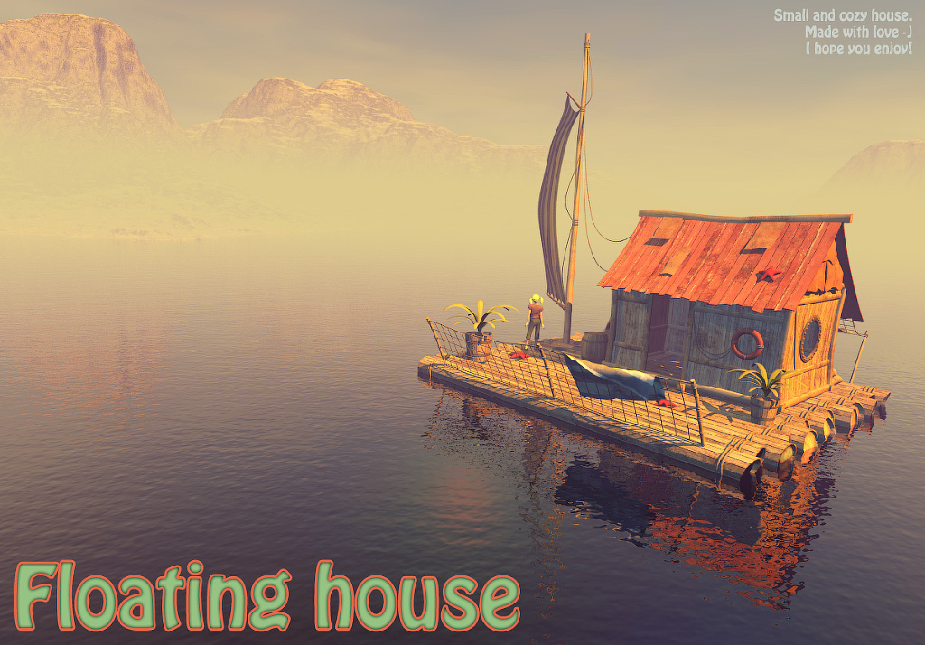 Floating house by N/A