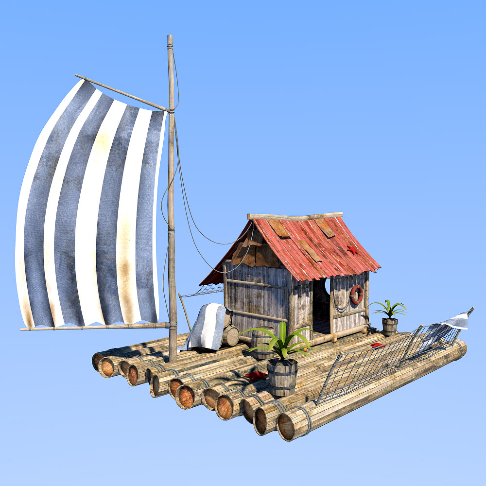 Floating house by N/A