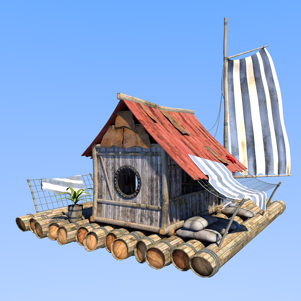 Floating house by N/A